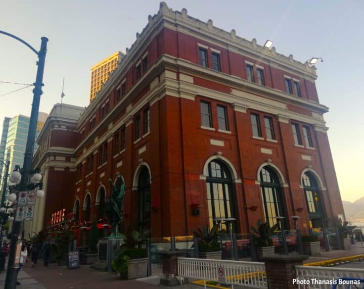 Historic harbor buildings in Gastown still reflect Vancouver’s early trading days – Photo Thanasis Bounas