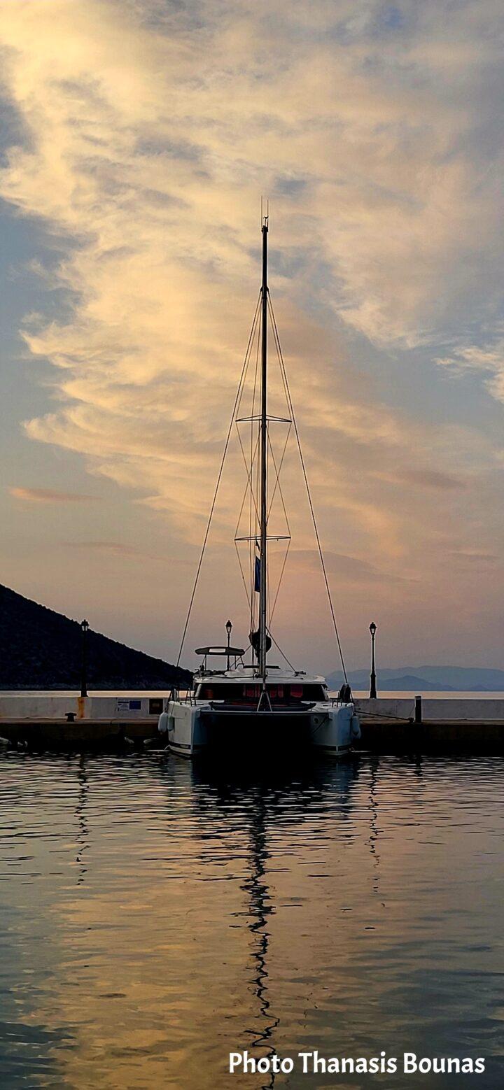Arriving in Paros by Sailing Boat – A Journey Through the Cyclades. Photo By Thanasis Bounas