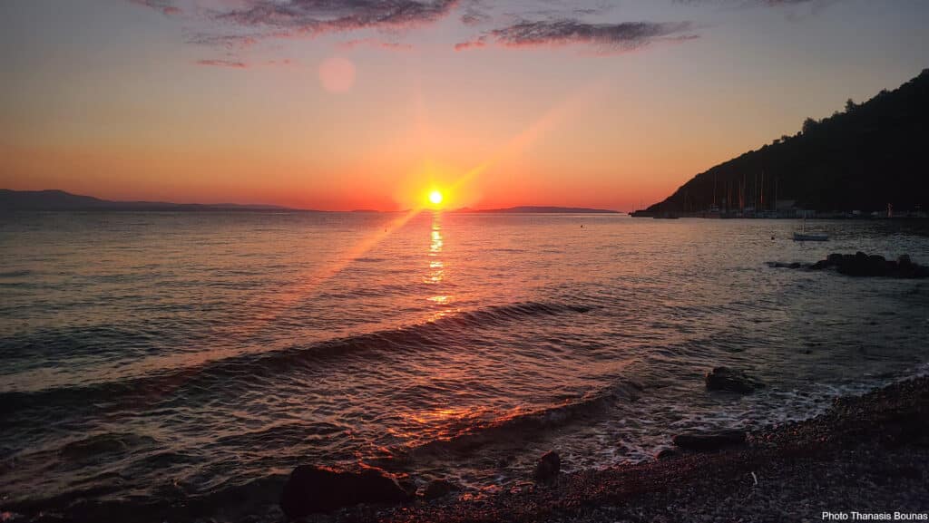 Ermoupoli, Syros – A Beautiful View Over the Aegean Sea. Photo Thanasis Bounas