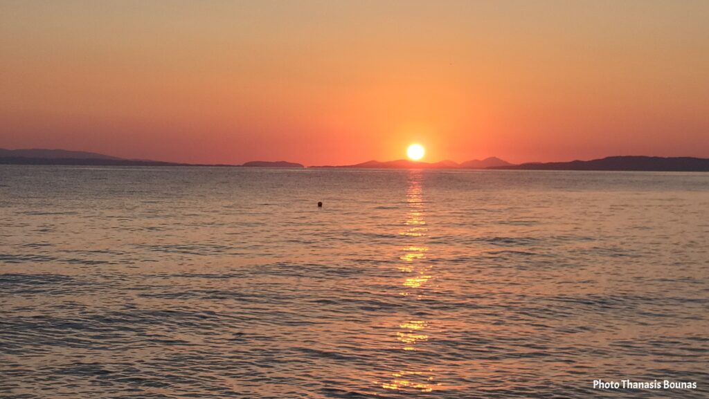 Melagavi Lighthouse, Greece – Sunset at the Edge of the Gulf of Corinth, Photo By Thanasis Bounas