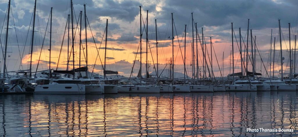 Sailing in Mykonos, Greece – The Island Seen from the Aegean Sea. Photo Thanasis Bounas