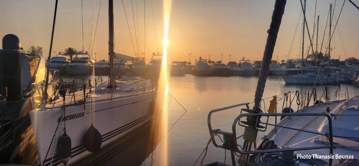 Sailing to Aegina, Greece – Across the Saronic Gulf. Photo Thanasis Bounas