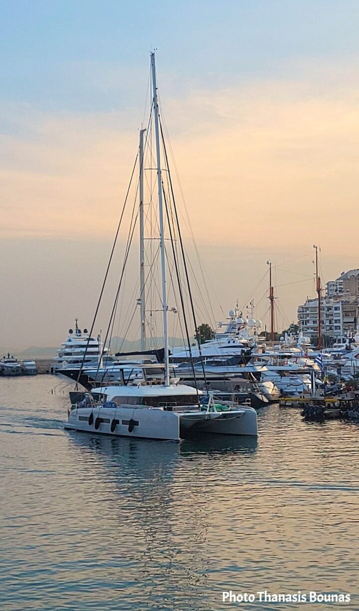 Returning from a journey through the Aegean Islands, where the sea connects the many landscapes and memories of Greece. Photo by Thanasis Bounas.